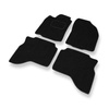 Tapis de Sol Feutres adapté pour Mitsubishi Pajero Sport I (1996-2008) - tapis de voiture - noir