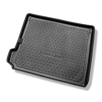 Tapis de coffre adapté pour Citroen C4 Grand Spacetourer Monospace (09.2013-06.2022) - bac de coffre - protection de coffre voiture - 7 places; 3me rangée abaissée