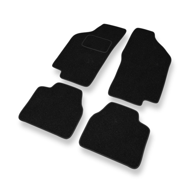 Tapis de Sol Feutres adapté pour Lancia Delta II Hayon (1993-1999) - tapis de voiture - noir