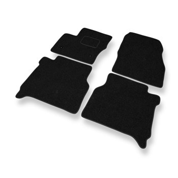 Tapis de Sol Feutres adapté pour Ford Transit Connect (5-places) (2014-....) - tapis de voiture - noir