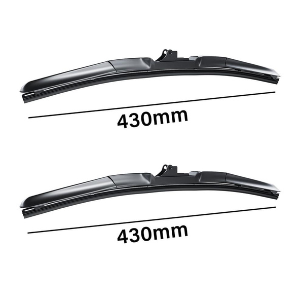 Escobillas limpiaparabrisas para la luna delantera para Hyundai Galloper SUV (12.1997-08.2001) - escobillas hybrides