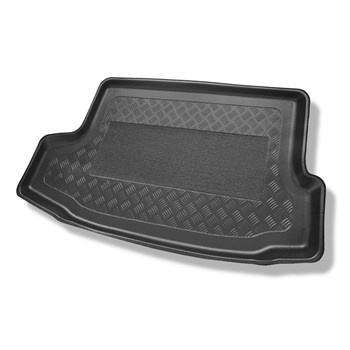 Tapis de coffre adapté pour Nissan Juke Crossover (06.2014-08.2019) - bac de coffre - protection de coffre voiture - coffre supérieur ; modèles avec plancher amovible du coffre