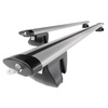 Barres de toit en aluminium adapté pour Alfa Romeo 159 Sportwagon (2005-2012) - Porte-Bagages de Voiture argent - rails
