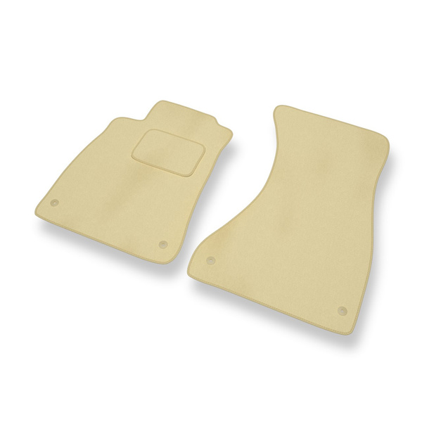 Tapis de Sol Velours adapté pour Audi A5 II F5 Coupé, Cabriolet (2016-2024) - Premium tapis de voiture - beige