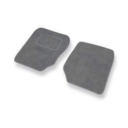 Tapis de Sol Velours adapté pour Land Rover Range Rover II SUV (1994-2001) - Premium tapis de voiture - gris