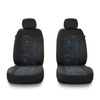 Housses de siège adaptées pour Citroen C3 Picasso (2008-2017) - housse siege voiture universelles - couverture siege - 2UNE-BL