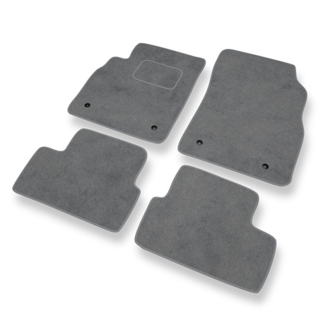 Tapis de Sol Velours adapté pour Chevrolet Cruze (2008-2016) - Premium tapis de voiture - gris