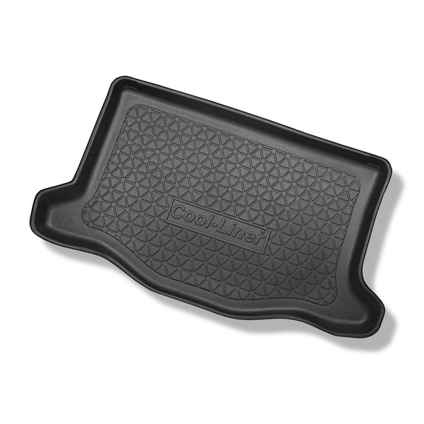 Tapis de coffre adapté pour Honda Jazz III Hayon (09.2015-05.2020) - bac de coffre - protection de coffre voiture