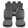 Housses de siège adaptées pour Hyundai Santa Fe I, II, III, IV (2000-2019) - housse siege voiture universelles - couverture siege - PG-2