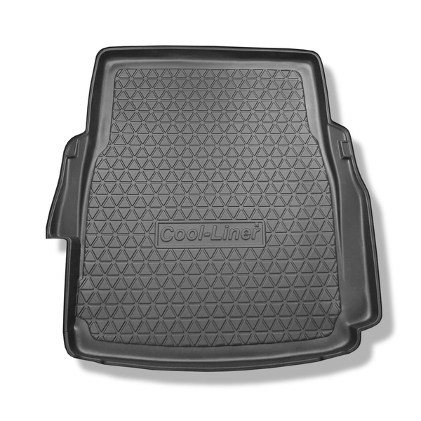 Tapis de coffre adapté pour BMW 5 E39 Berline (1996-06.2003) - bac de coffre - protection de coffre voiture - avec navigation et audio