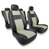 Housses de siège adaptées pour Hyundai i20 I, II, III (2008-....) - housse siege voiture universelles - couverture siege - XL-BE
