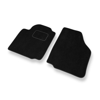 Tapis de Sol Velours adapté pour Ford Fiesta IV (1995-2002) - Premium tapis de voiture - noir