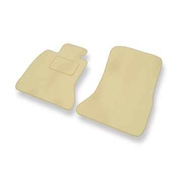 Tapis de Sol Velours adapté pour BMW 7 V F01/F02 (2008-2015) - Premium tapis de voiture - beige