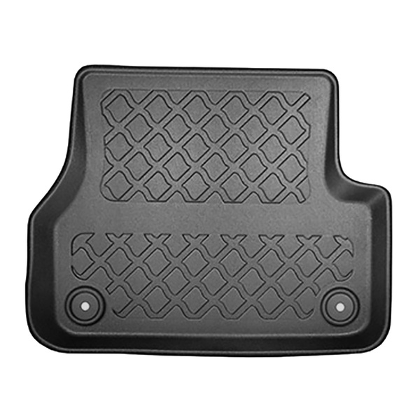 Tapis de sol en TPE adapté pour Audi A7 4G Sportback (09.2010-01.2018) - tapis de voiture - noir