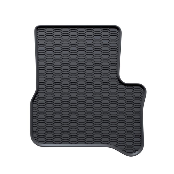 Tapis de sol en caoutchouc adapté pour Volkswagen e-up! Hayon (2019-2023) - tapis de voiture - noir - 4 pcs.
