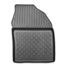 Tapis de sol en TPE adapté pour Toyota Corolla Cross SUV (11.2022-....) - tapis de voiture - noir