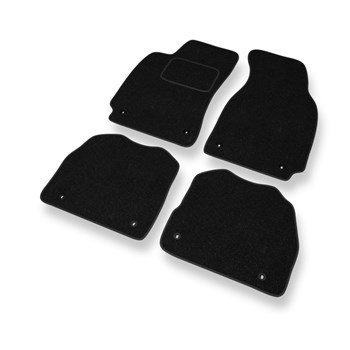 Tapis de Sol Feutres adapté pour Skoda Superb I (2001-2008) - tapis de voiture - noir