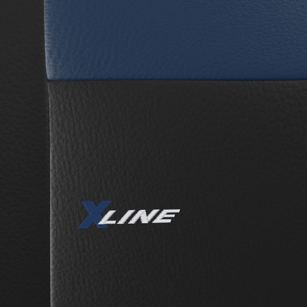 Housses de siège avant adaptées pour Hyundai i40 (2011-2019) - housse siege voiture universelles - couverture siege conducteur - 2XL-BL