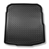 Tapis de coffre adapté pour Volkswagen Passat B8 Berline (12.2014-12.2021) - bac de coffre - protection de coffre voiture - coffre inférieur ; avec roue de secours à usage temporaire ou kit de réparation