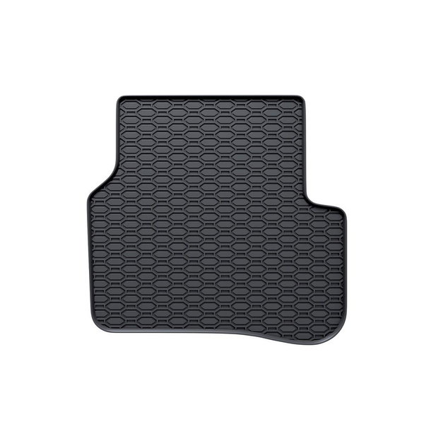 Tapis de sol en caoutchouc adapté pour Volkswagen Passat CC (2008-2011) - tapis de voiture - noir