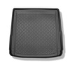 Tapis de coffre adapté pour Audi A4 B9 Avant (11.2015-2024) - bac de coffre - protection de coffre voiture - aussi pour les modèles avec des rails de fixation; aussi pour la version Quattro