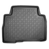 Tapis de sol en TPE adapté pour Kia Sorento II SUV (12.2015-10.2022) - 5 ou 7 sièges; sans la troisième rangée de sièges - tapis de voiture - noir