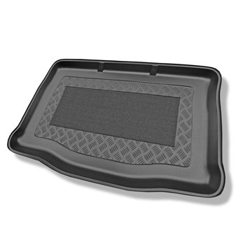 Tapis de coffre adapté pour Lancia Ypsilon III 846 Hayon (2011-2018) - bac de coffre - protection de coffre voiture