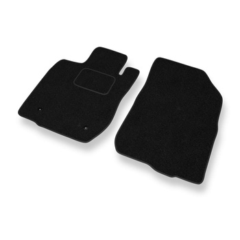 Tapis de Sol Feutres adapté pour Dacia Sandero I, II (2008-2020) - tapis de voiture - noir