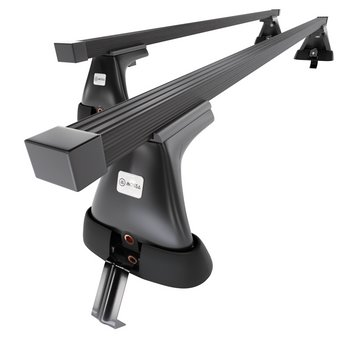 Barres de toit en acier adapté pour Nissan Note mk I Monospace (2005-2013) - Por