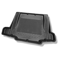 Tapis de coffre adapté pour BMW 1 E87 Hayon (09.2004-2011) - bac de coffre - protection de coffre voiture - avec cavité gauche et droite