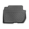 Tapis de sol en TPE adapté pour Mitsubishi Outlander III PHEV Hybrid SUV (2020-2022) - tapis de voiture - noir