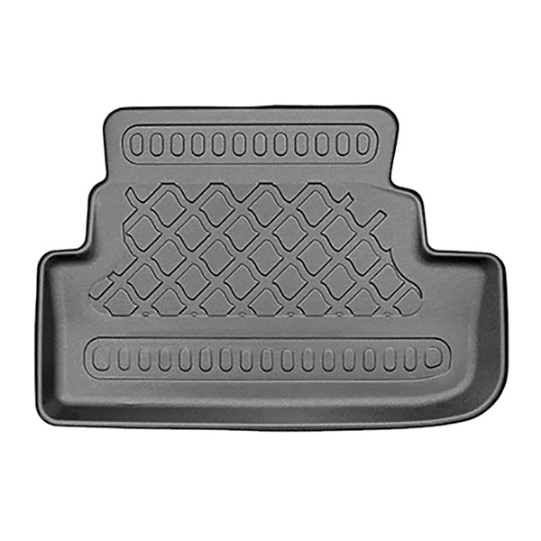 Tapis de sol en TPE adapté pour Peugeot 3008 II Hybrid & Hybrid4 SUV (09.2019-....) - sans Hi-Fi-System FOCAL - tapis de voiture - noir