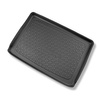 Tapis de coffre adapté pour Suzuki Vitara SUV (2019-03.2020) - bac de coffre - protection de coffre voiture - coffre supérieur; plancher amovible en la position la plus basse