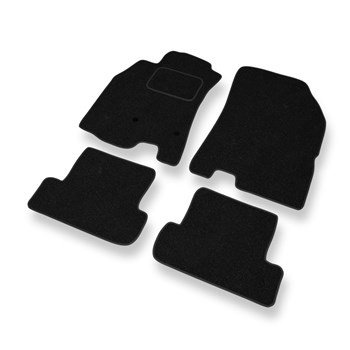 Tapis de Sol Feutres adapté pour Renault Megane III (2008-2016) - tapis de voiture - noir