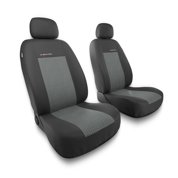 Housses de siège avant adaptées pour Peugeot 3008 I, II, III (2009-....) - housse siege voiture universelles - couverture siege conducteur - 2UNE-2