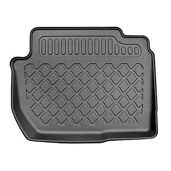 Tapis de sol en TPE adapté pour Mitsubishi Outlander III PHEV Hybrid SUV (2020-2022) - tapis de voiture - noir
