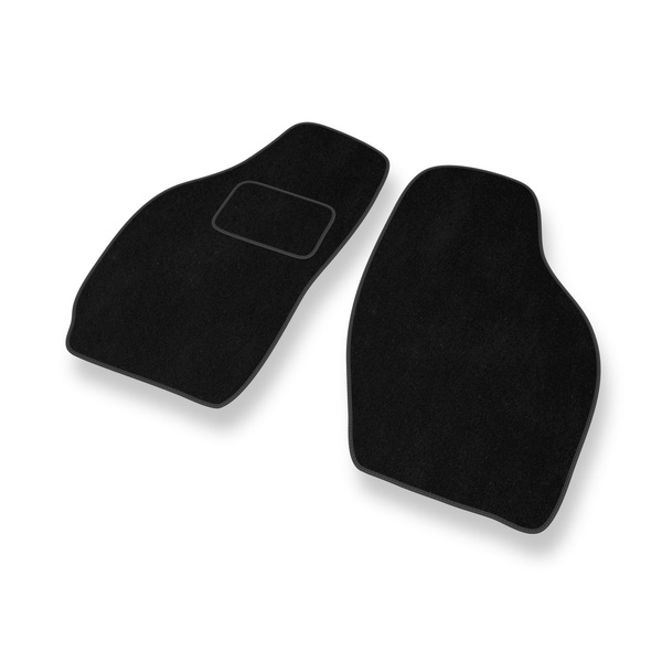 Tapis de Sol Velours adapté pour Daewoo Tico Hayon (1991-2001) - Premium tapis de voiture - noir