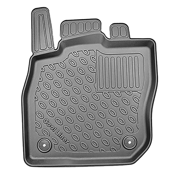 Tapis de sol en TPE adapté pour Seat Leon IV mHEV Hayon, Sportstourer (05.2020-....) - tapis de voiture - noir