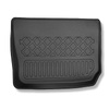 Tapis de sol en TPE adapté pour Opel Zafira II Monospace (05.2005-2014) - 7 sièges - tapis de voiture - noir