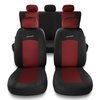 Housses de siège adaptées pour BMW X2 F39, U10 (2017-....) - housse siege voiture universelles - couverture siege - S-RD