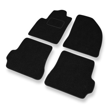 Tapis de Sol Feutres adapté pour Ford Fiesta V (2002-2008) - tapis de voiture - noir