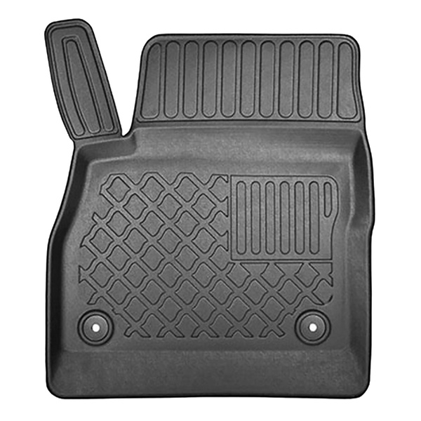 Tapis de sol en TPE adapté pour Opel Astra K Sports Tourer (12.2015-10.2022) - tapis de voiture - noir
