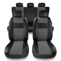 Housses de siège adaptées pour Alfa Romeo Stelvio (2017-2019) - housse siege voiture universelles - couverture siege - EXL-2