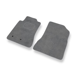Tapis de Sol Velours adapté pour Ford Mustang VI Coupé, Cabriolet (2014-2023) - Premium tapis de voiture - gris