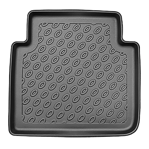 Tapis de sol en TPE adapté pour Honda CR-V V (RW) SUV (10.2018-....) - sans la troisième rangée de sièges; aussi pour la version hybride - tapis de voiture - noir