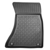Tapis de sol en TPE adapté pour Audi Q5 I 8R SUV (11.2008-12.2016) - tapis de voiture - noir