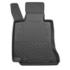 Tapis de sol en TPE adapté pour Mercedes-Benz Classe C W205 Berline (12.2015-10.2022) - tapis de voiture - noir