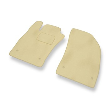 Tapis de Sol Velours adapté pour Fiat Tipo II (2015-....) - Premium tapis de voiture - beige