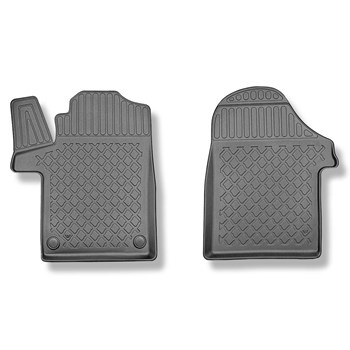 Tapis de sol en TPE adapté pour Mercedes-Benz Vito W447 Van (10.2014-....) - Version compacte, Version longue et Version extra-longue - tapis de voiture - noir