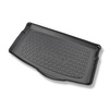 Tapis de coffre adapté pour Volkswagen T-Cross Crossover (04.2019-....) - bac de coffre - protection de coffre voiture - coffre inférieur; plancher amovible en la position la plus basse